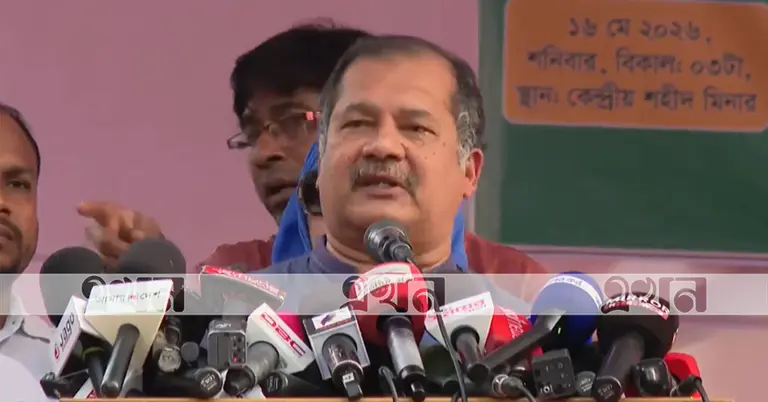 তথ্য ও সম্প্রচারমন্ত্রী জহির উদ্দিন স্বপন